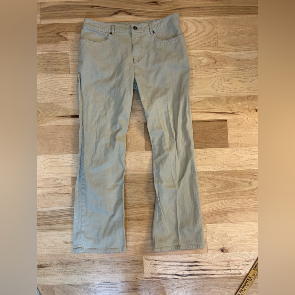 Khaki colored denim jeans from Pendleton size 12